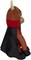 3.5' Gemmy Airblown Inflatable Halloween Highland Cow as Vampire Yard Decoration 554026